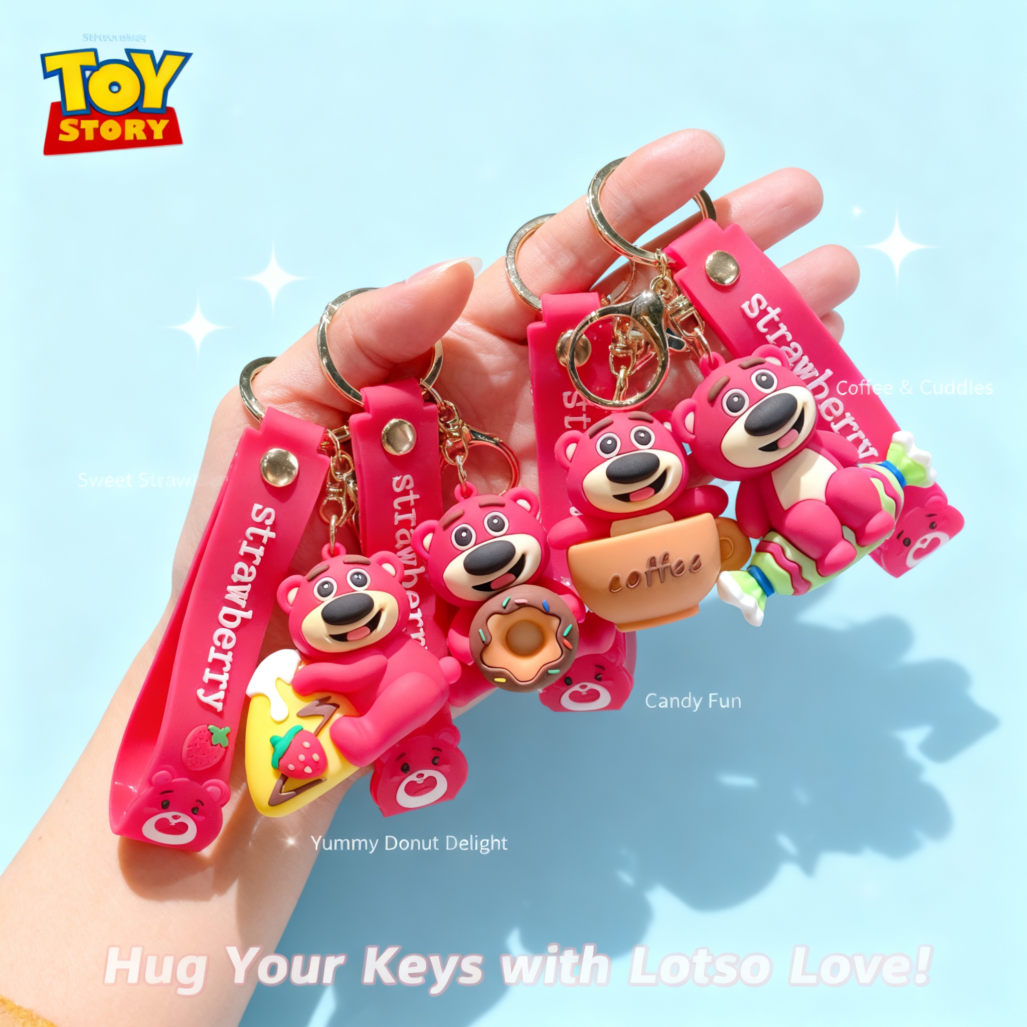 Car Accessories Cute - Lotso Bear Epoxy Resin Birthday Gift