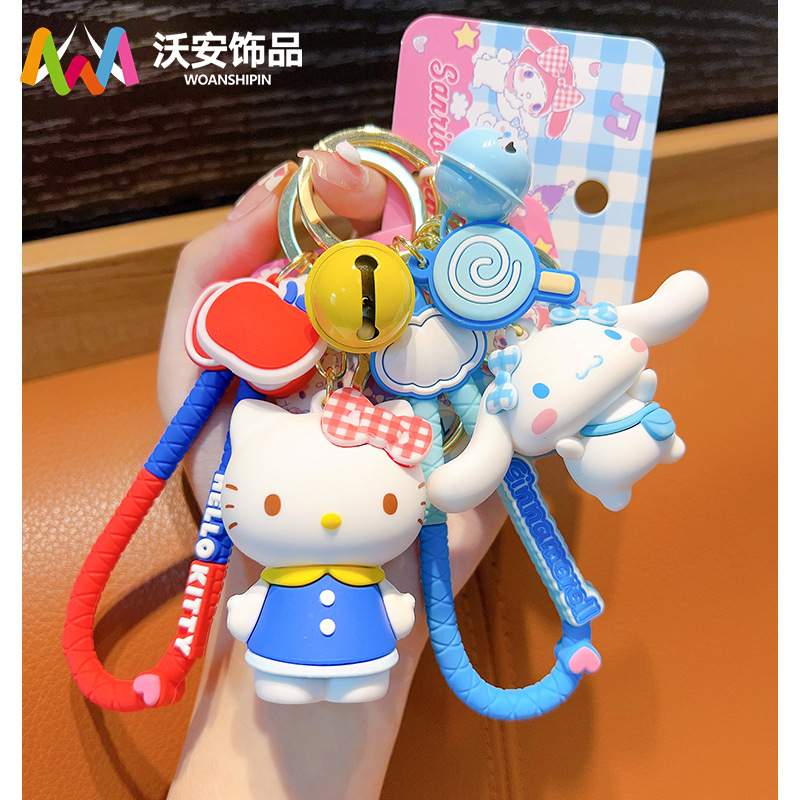 Car Accessories In Japan - New Cute Bag Ornament With Bell