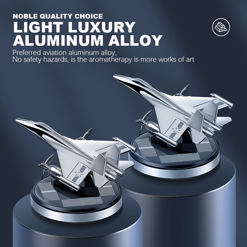 Car Accessories Oman - Luxury Aluminum Alloy Rotating Helicopter Car