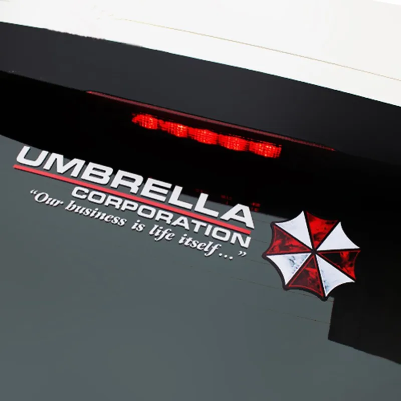 Car Accessories Must Have - Cool Umbrella Car Vinyl Stickers Racing