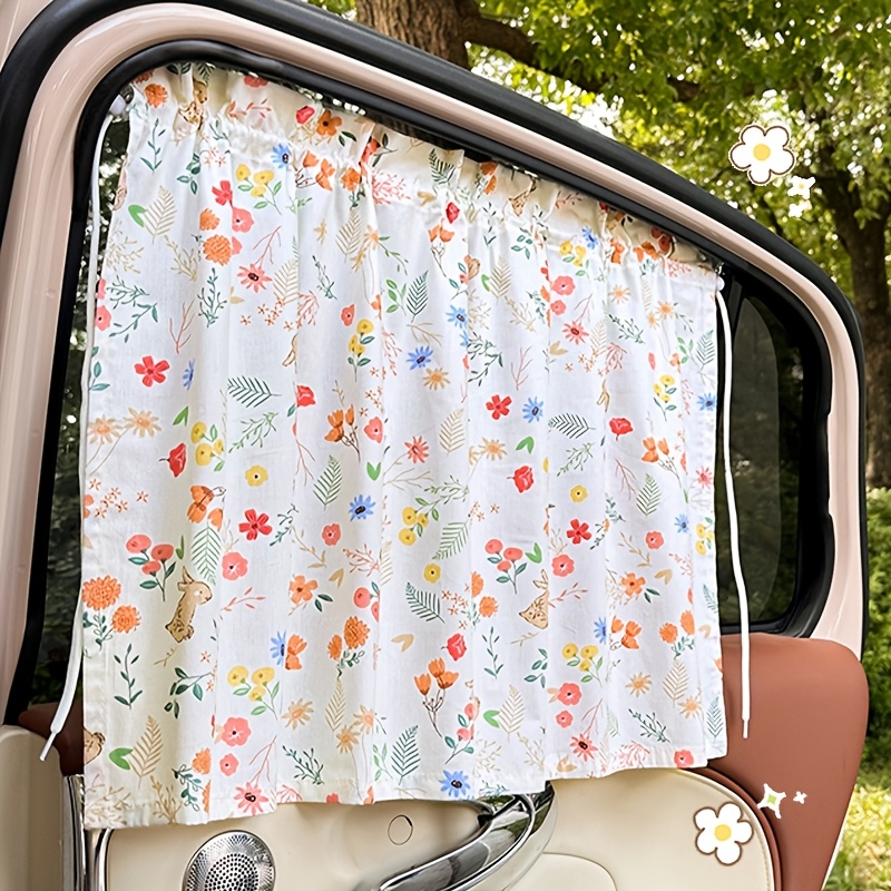 Cartoon Pattern Car Window Cur – Car Accessories Must Have recenzja i cena
