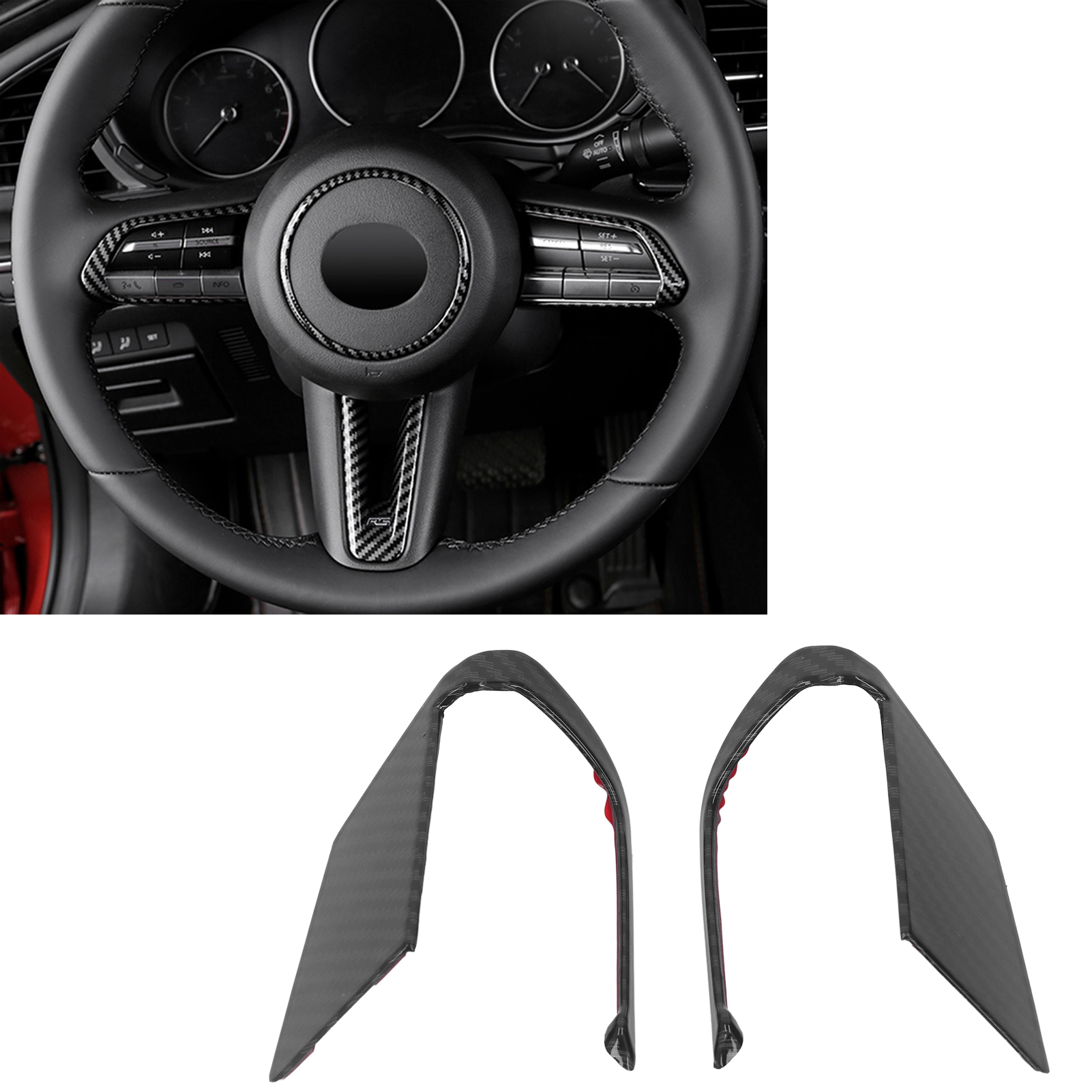 Carbon Fiber Steering Wheel Bu – Steering Wheel Cover recenzja i cena