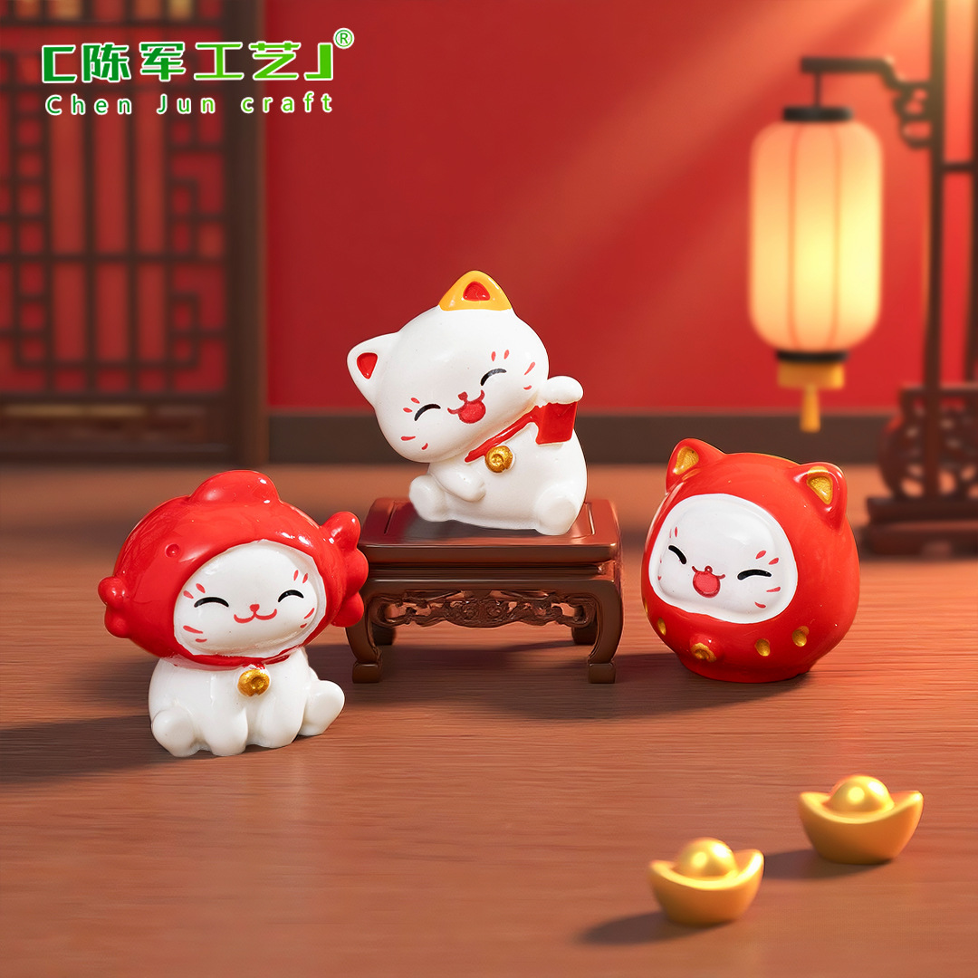 6pcs New Chinese Cartoon Manek – Car Accessories Oman recenzja i cena