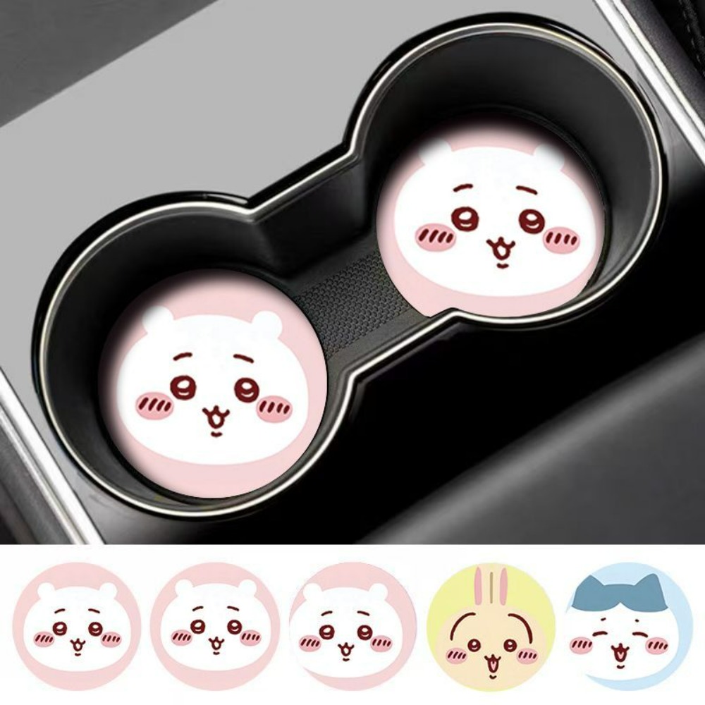 2pcs Chiikawa Car Anti Slip Cu – Car Accessories Japan recenzja i cena