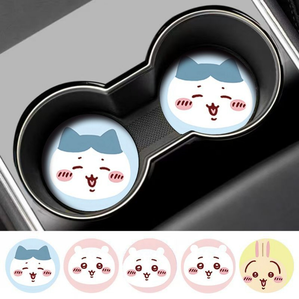 2pcs Chiikawa Car Anti Slip Cu – Car Accessories Japan recenzja i cena