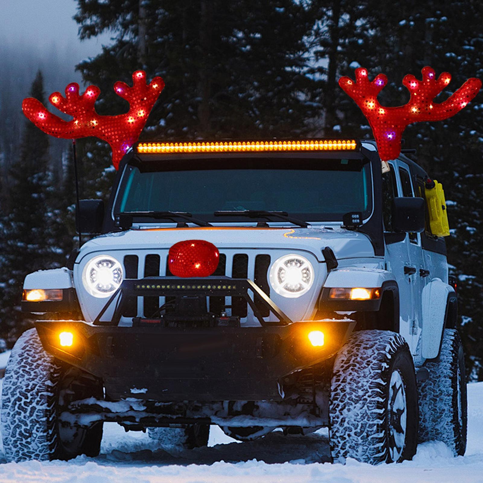 Car Christmas Decorations Cute – Car Accessories For Winter recenzja i cena