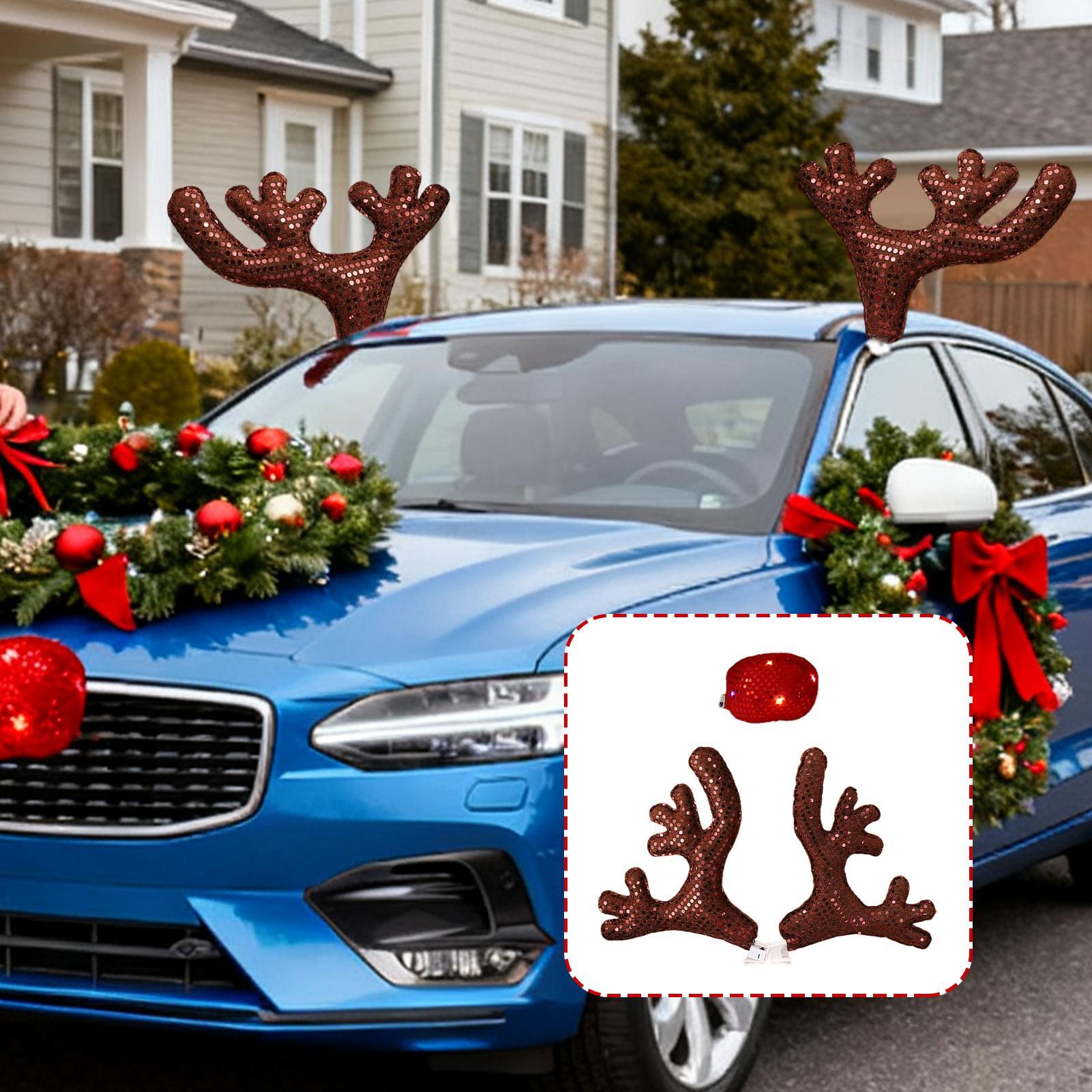 Car Christmas Decorations Cute – Car Accessories For Winter recenzja i cena