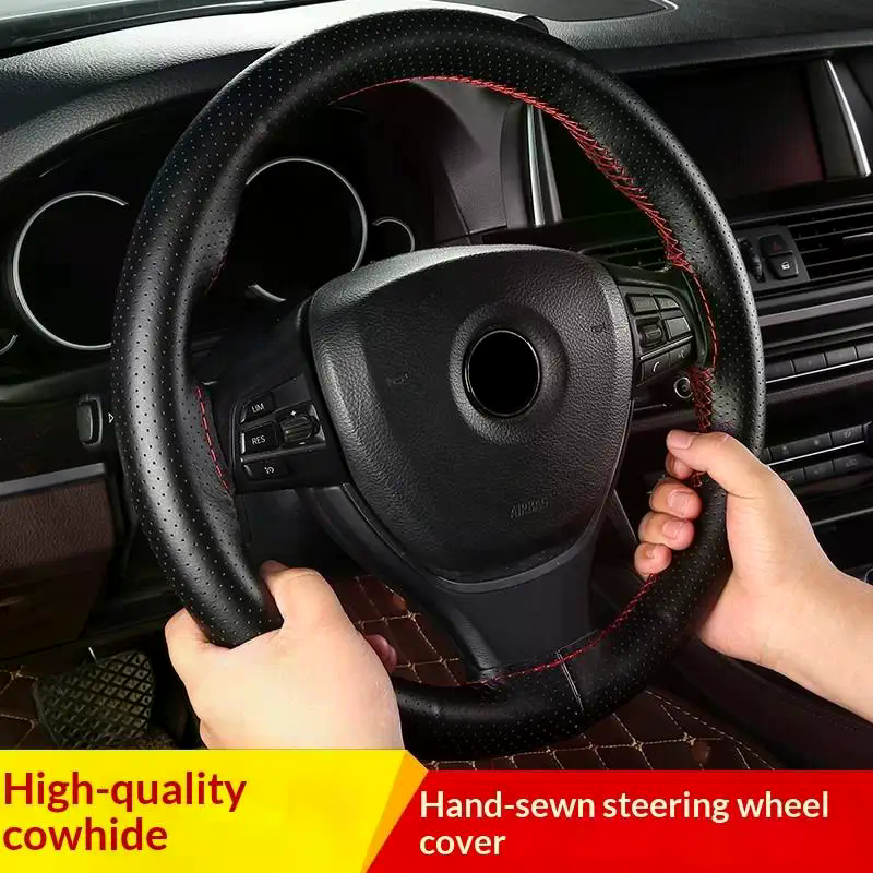 Hand Sewn Car Steering Wheel P – Steering Wheel Cover recenzja i cena