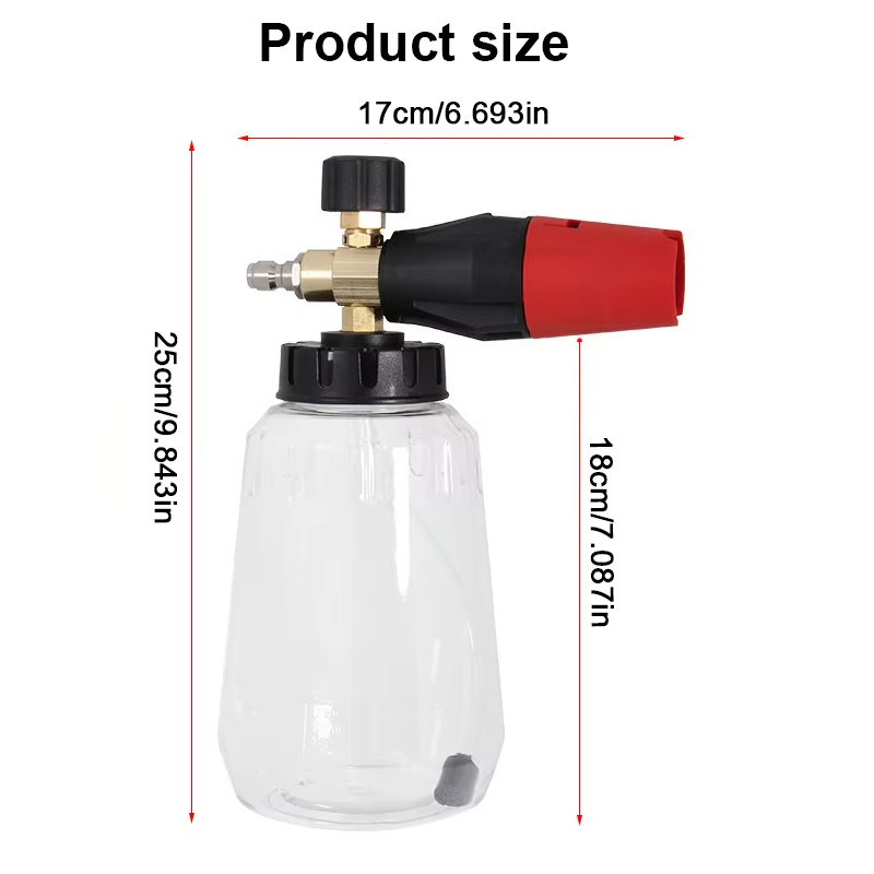 High Pressure PA Foam Cannon   – Car Accessories For Winter recenzja i cena