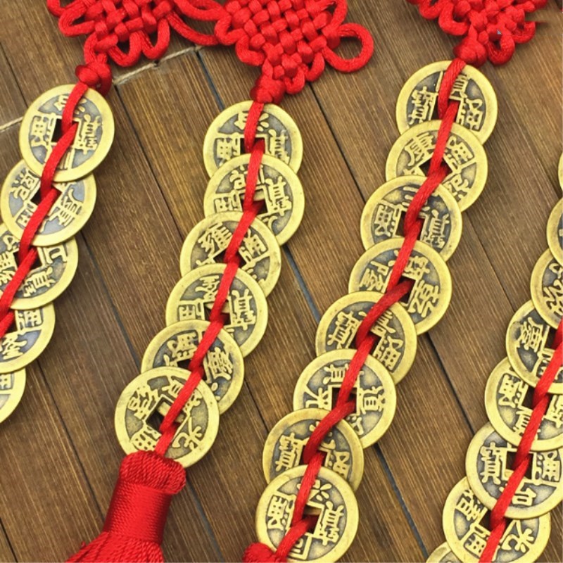 Feng Shui Coins Hanging Orname – Car Accessories Oman recenzja i cena