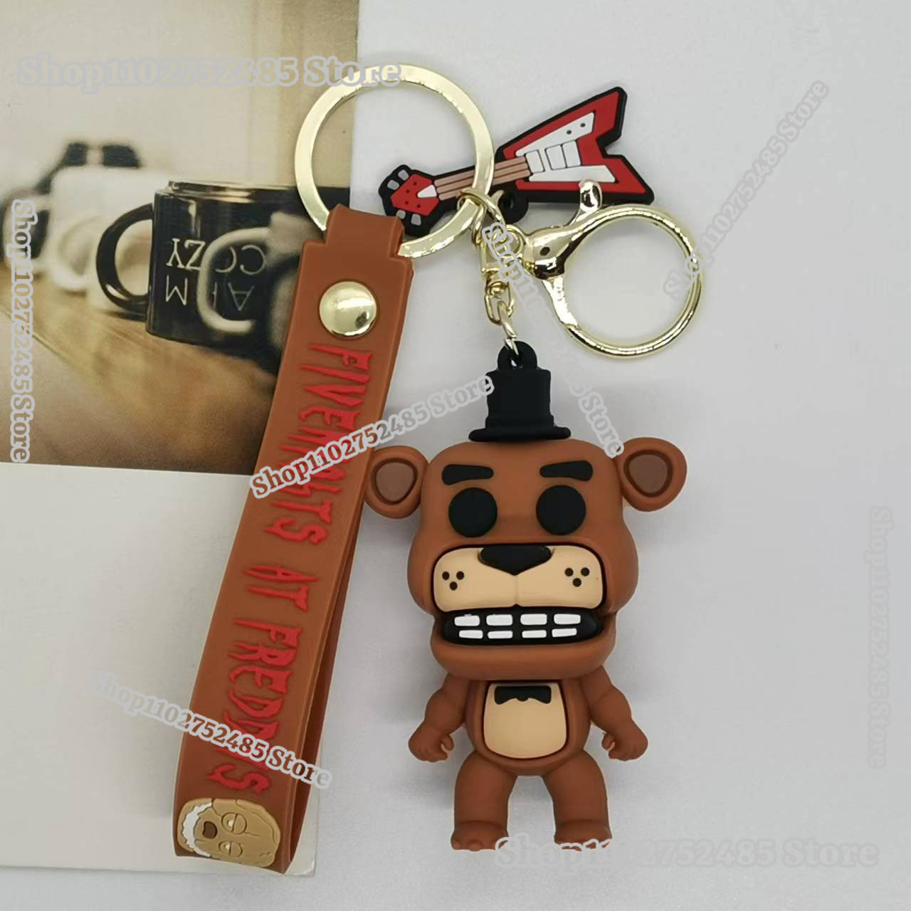 5pcs Cartoon Anime FNAF Figure – Car Accessories Oman recenzja i cena