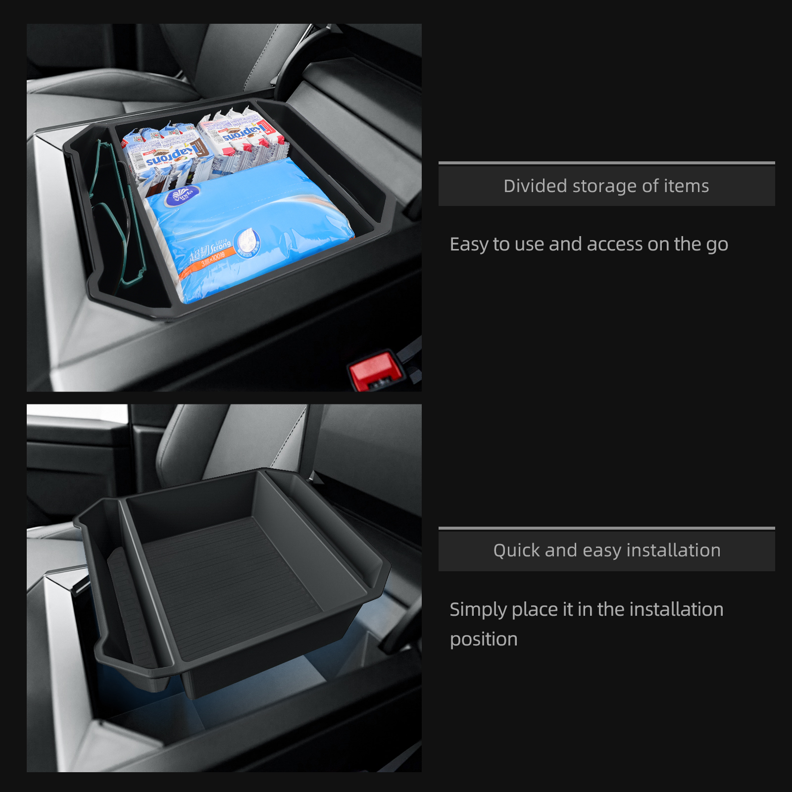 For Tesla Cybertruck Car Cente – Car Accessories App recenzja i cena