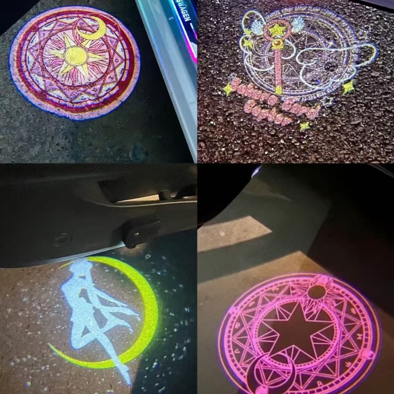 Sailor Moon Anime Car Welcome  – Car Accessories Light recenzja i cena