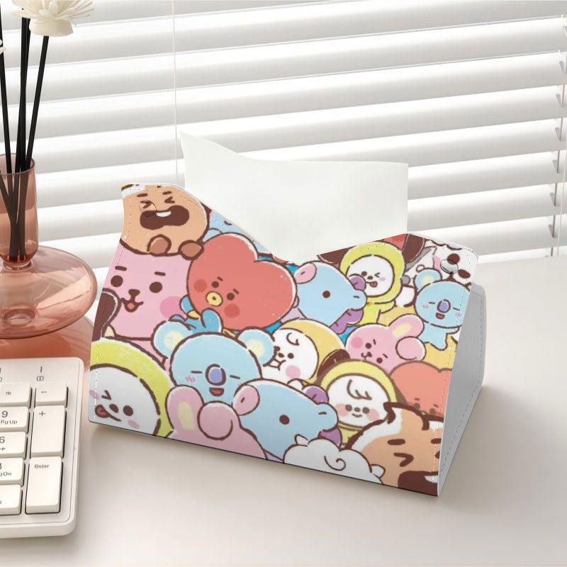 bt21 idol-related paper towel  – Car Accessories Cute recenzja i cena