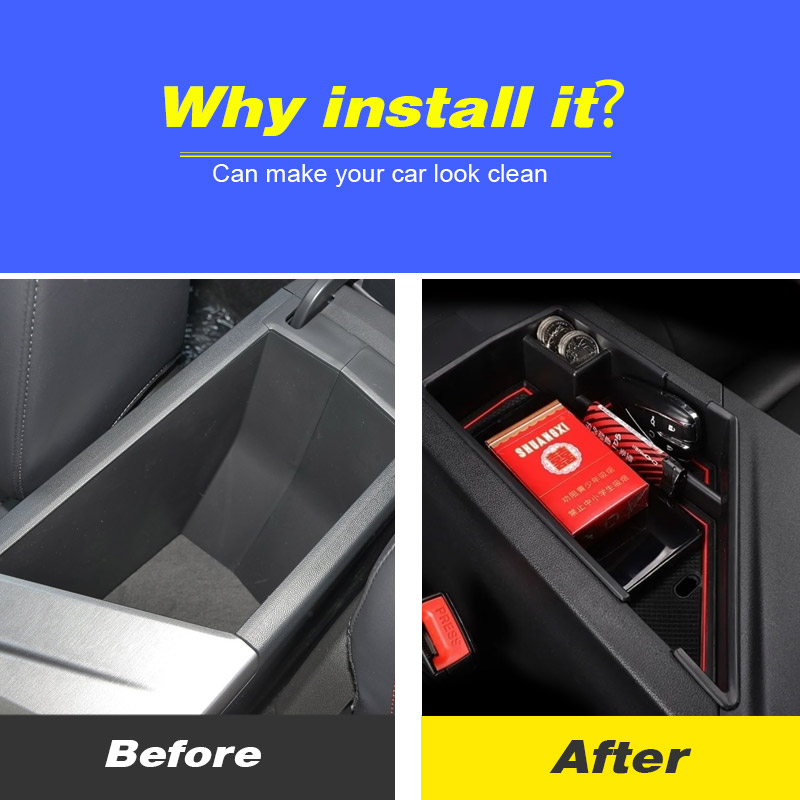 Car Armrest Parts Storage Box  – Car Accessories App recenzja i cena