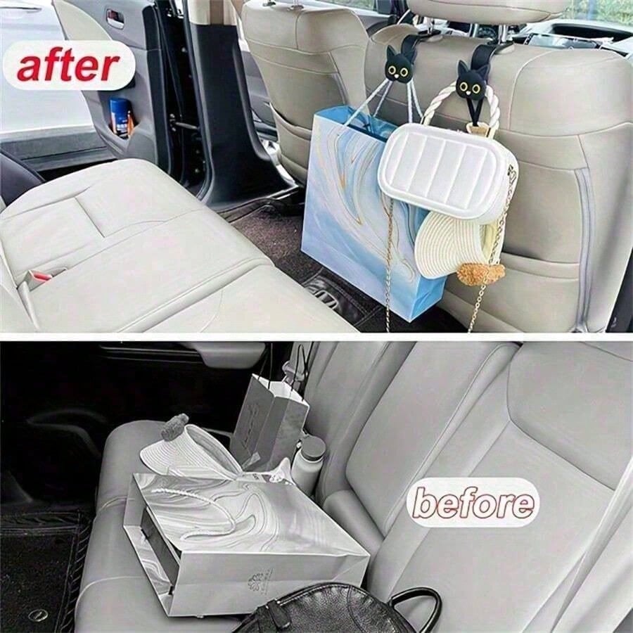 2pcs 3D Cartoon Cat Car Seat H – Car Accessories Hanging recenzja i cena