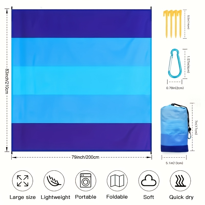 Large Sand Proof Beach Blanket – Car Accessories Must Have recenzja i cena