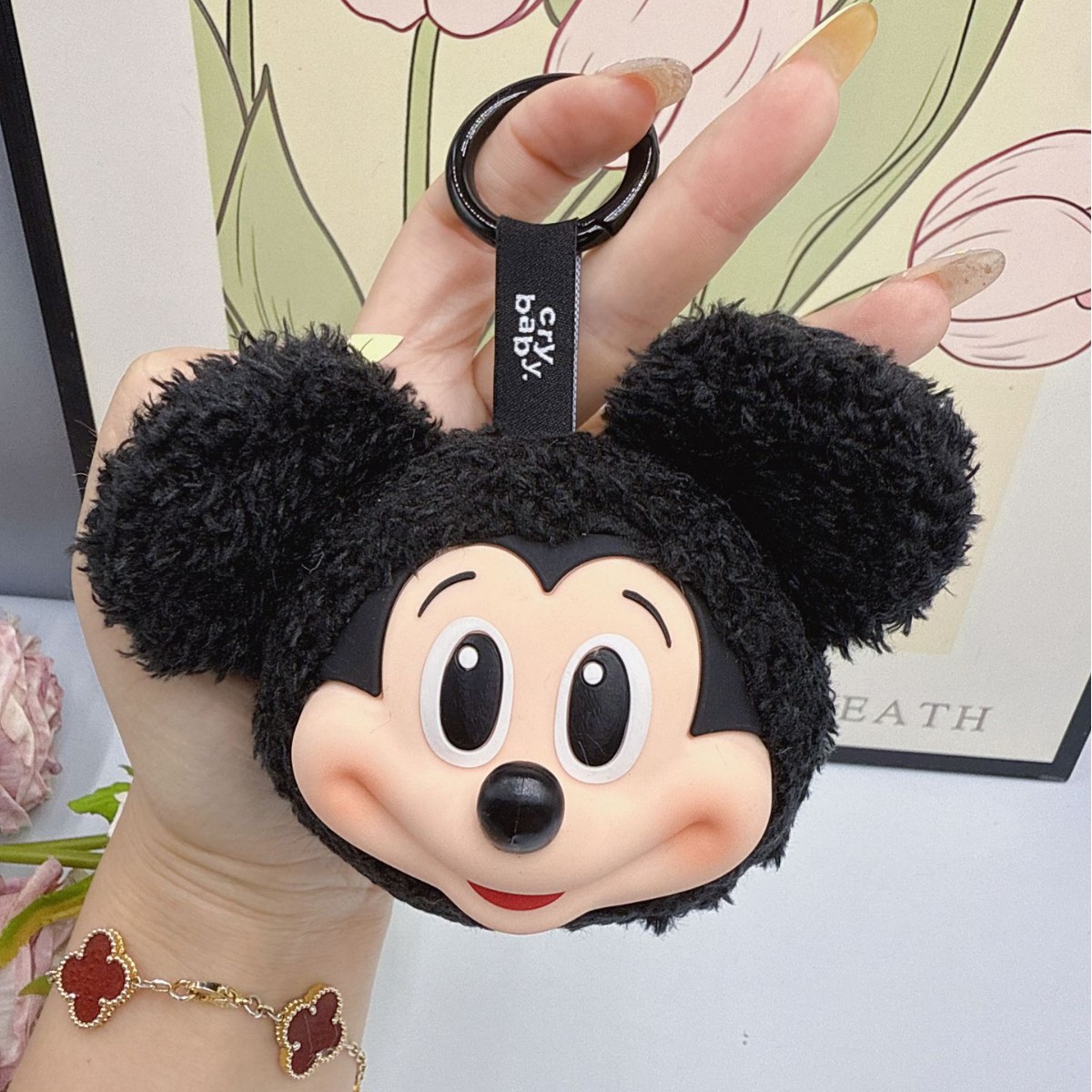 Mickey Minnie Plush Doll Keych – Car Accessories Cute recenzja i cena