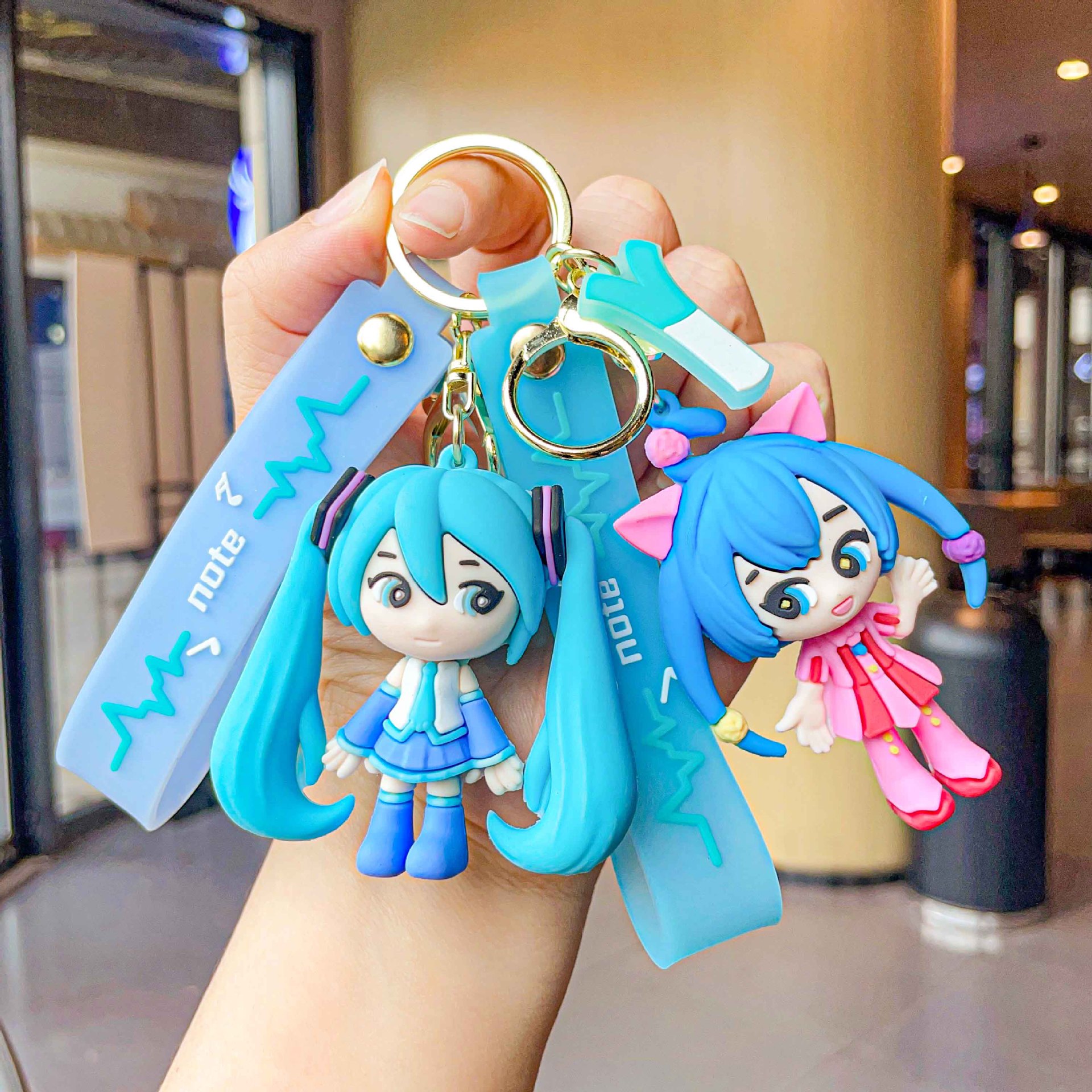 Anime Hatsune Miku Keychain Cu – Car Accessories Cute recenzja i cena