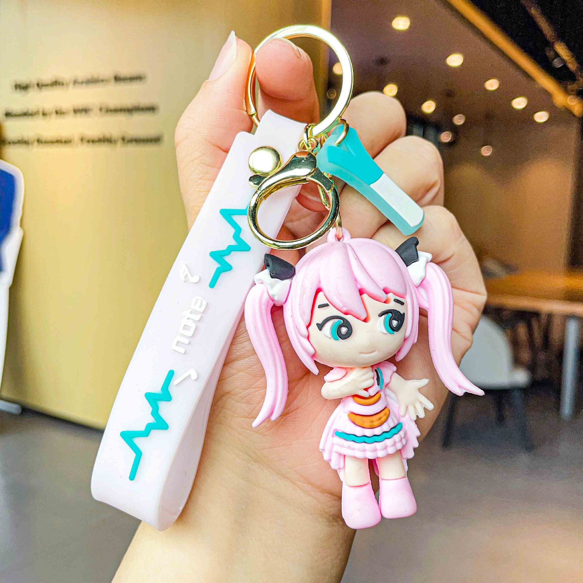 Anime Hatsune Miku Keychain Cu – Car Accessories Cute recenzja i cena