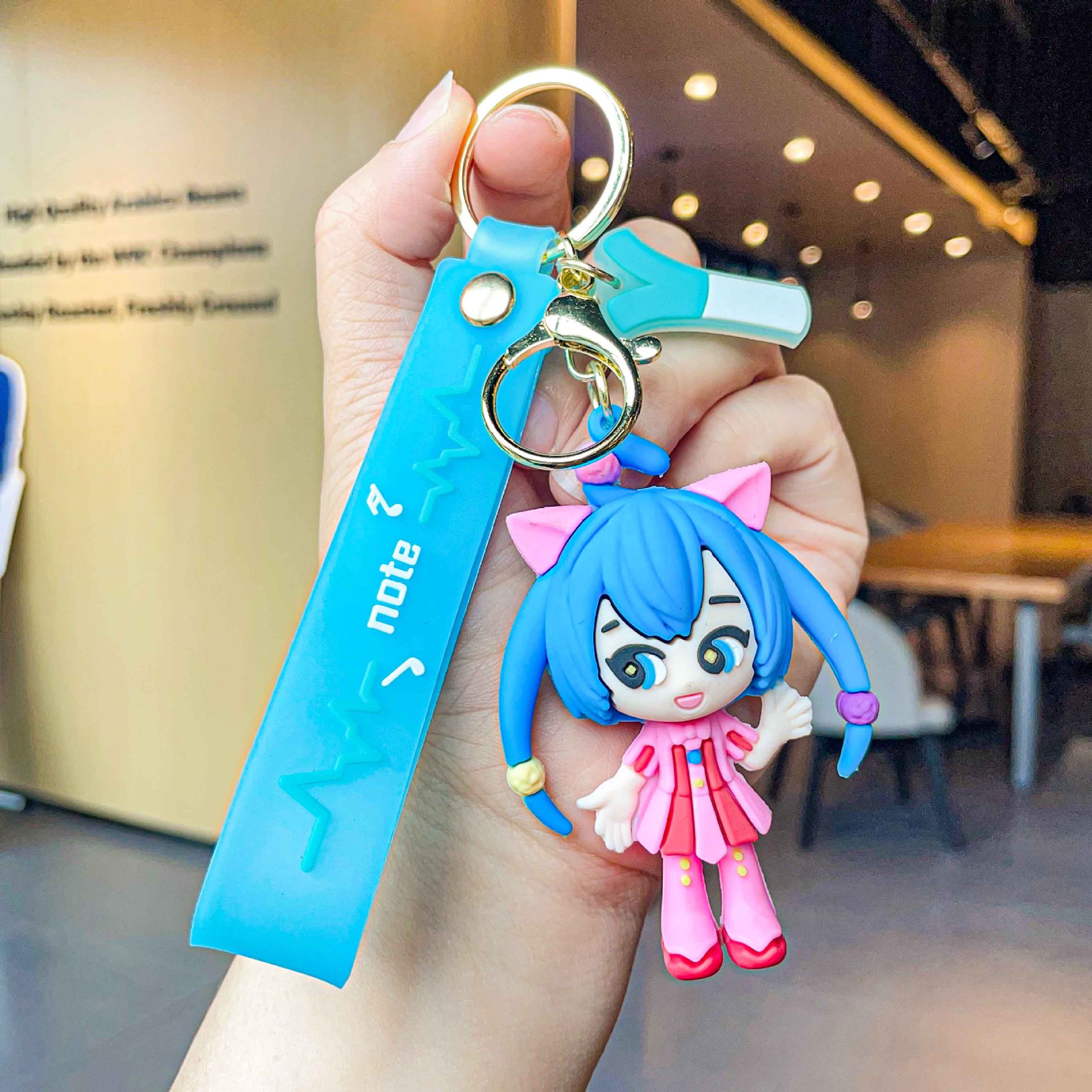 Anime Hatsune Miku Keychain Cu – Car Accessories Cute recenzja i cena