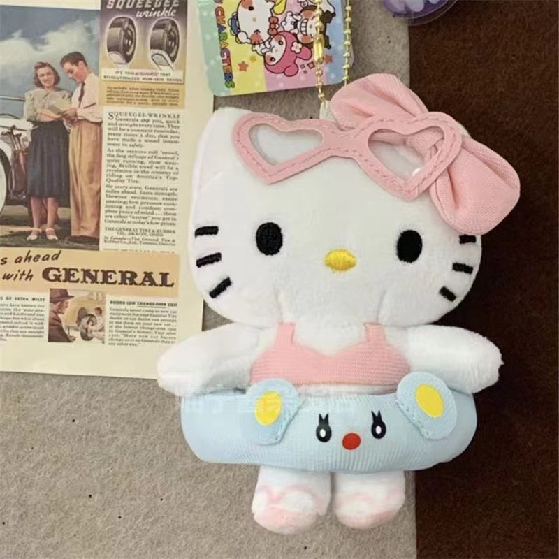 Sanrio Plush Keychain Hello Ki – Car Accessories Hanging recenzja i cena