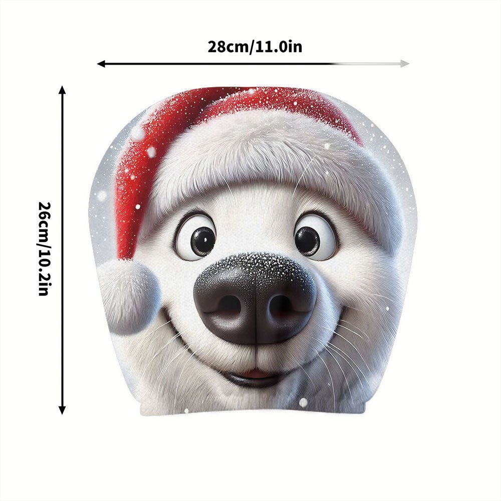 2pcs Christmas hats, cute pupp – Car Accessories For Winter recenzja i cena
