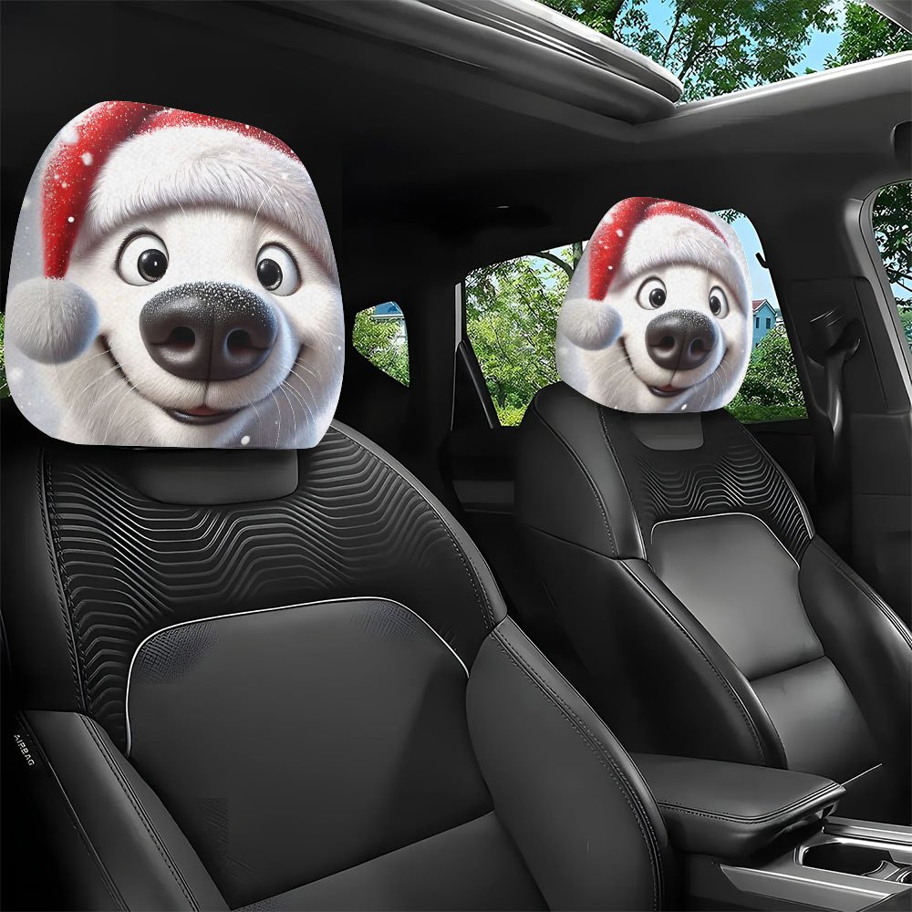 2pcs Christmas hats, cute pupp – Car Accessories For Winter recenzja i cena