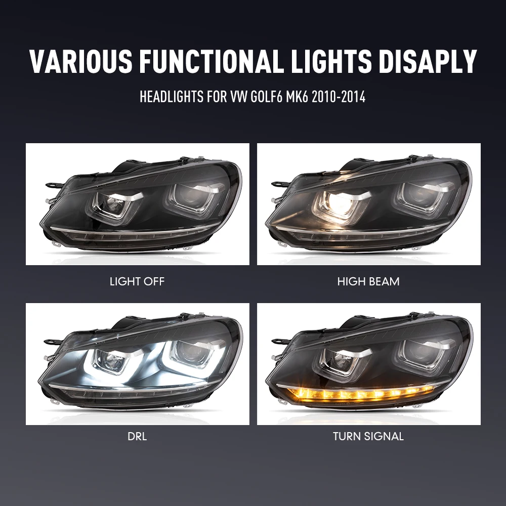 2PCs Car Styling Head Lamp for – Car Accessories Light recenzja i cena