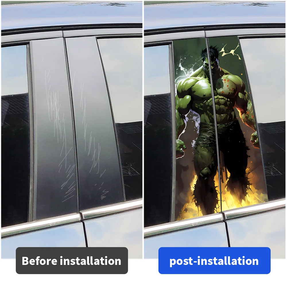 Anime Hulk Car Stickers Auto B – Car Accessories Must Have recenzja i cena