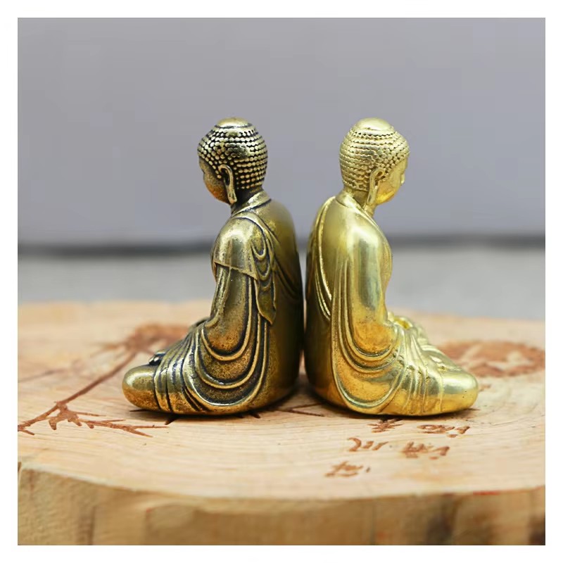 Mini Brass Buddha Statue Pocke – Car Accessories Oman recenzja i cena