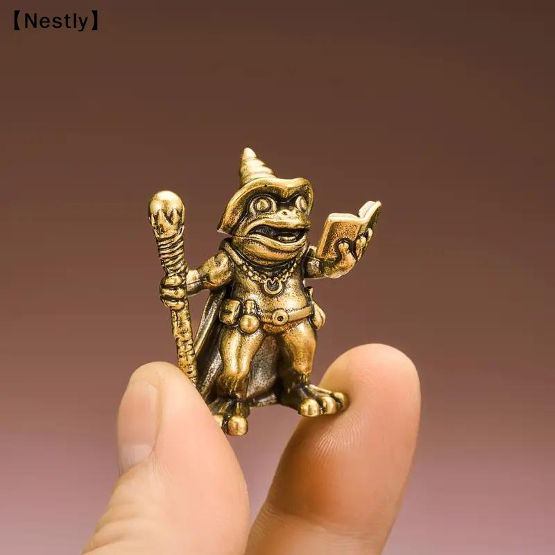 Vintage Brass Frog Wizard Stat – Car Accessories Oman recenzja i cena