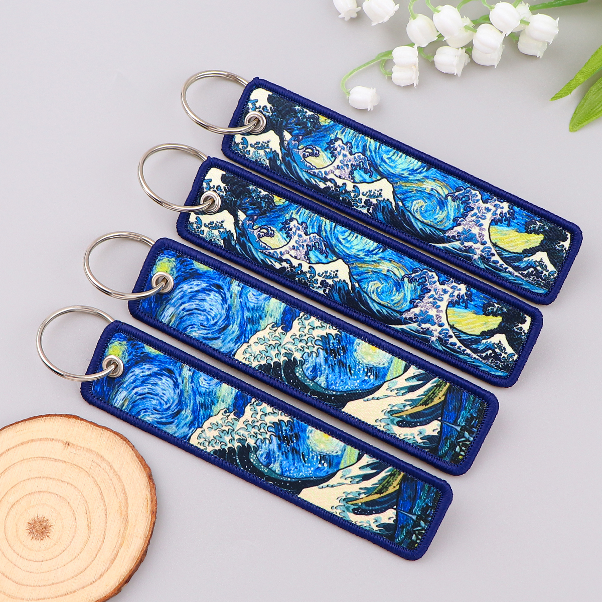 Van Gogh Embroidery Key Fobs K – Car Accessories In Japan recenzja i cena