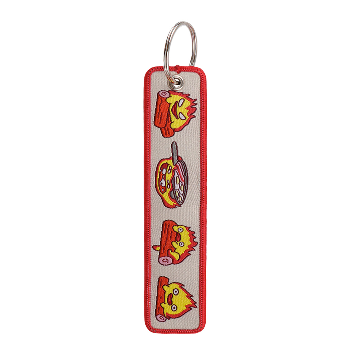 Anime Fire Embroidery Key Fobs – Car Accessories In Japan recenzja i cena