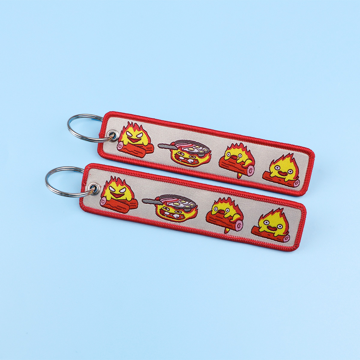 Anime Fire Embroidery Key Fobs – Car Accessories In Japan recenzja i cena