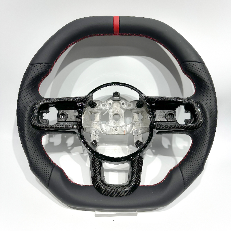 Black Carbon Fiber Trim Cover  – Steering Wheel Cover recenzja i cena