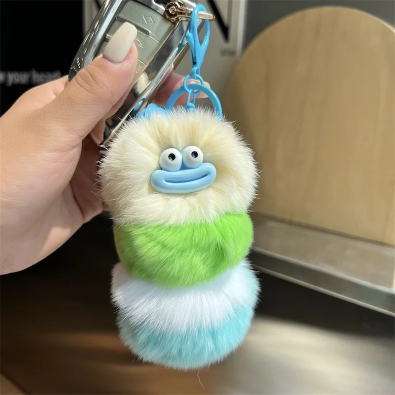 Funny Plush Caterpillar Keycha – Car Accessories In Japan recenzja i cena