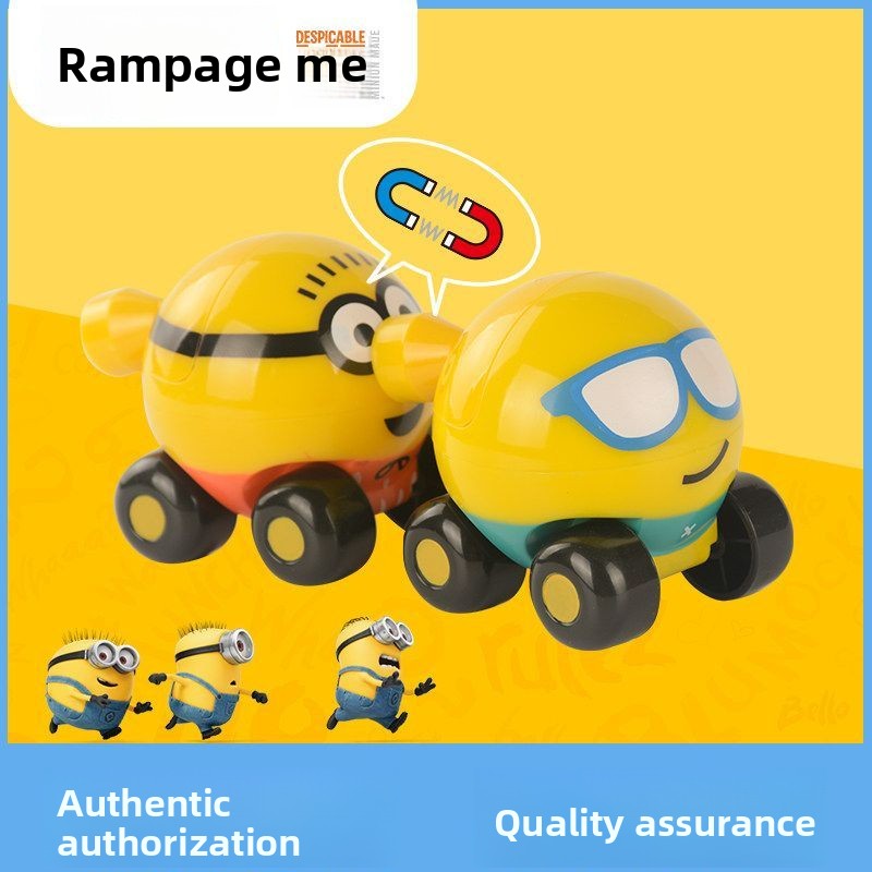Minions cartoon cute toy train – Car Accessories Cute recenzja i cena
