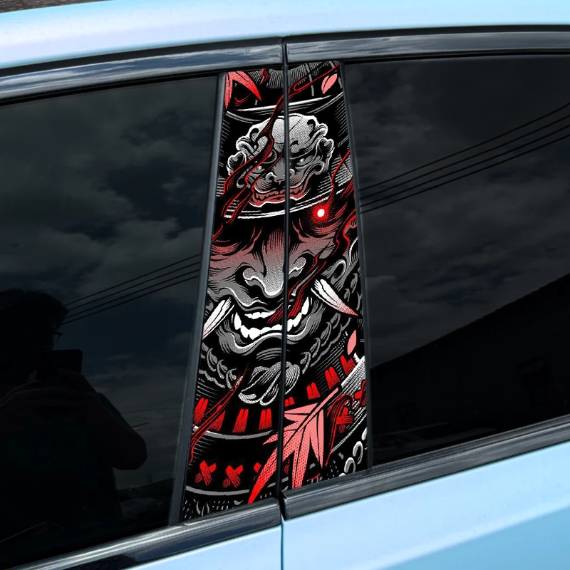 1/2pcs JDM Mask Car Stickers C – Car Accessories Must Have recenzja i cena