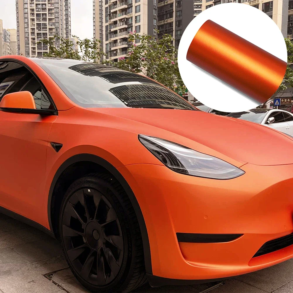 Metallic Matte Satin Ice Orang – Car Accessories For Winter recenzja i cena