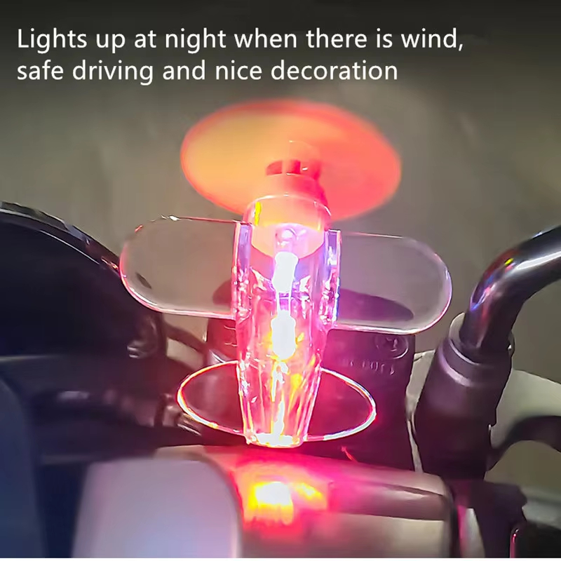 Wind Powered LED Airplane Orna – Car Accessories Light recenzja i cena