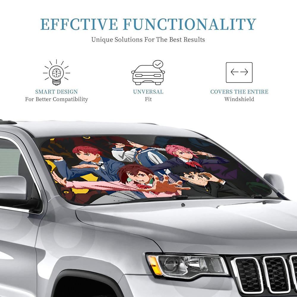Anime D-dandadan Car Window Su – Car Accessories Rear recenzja i cena