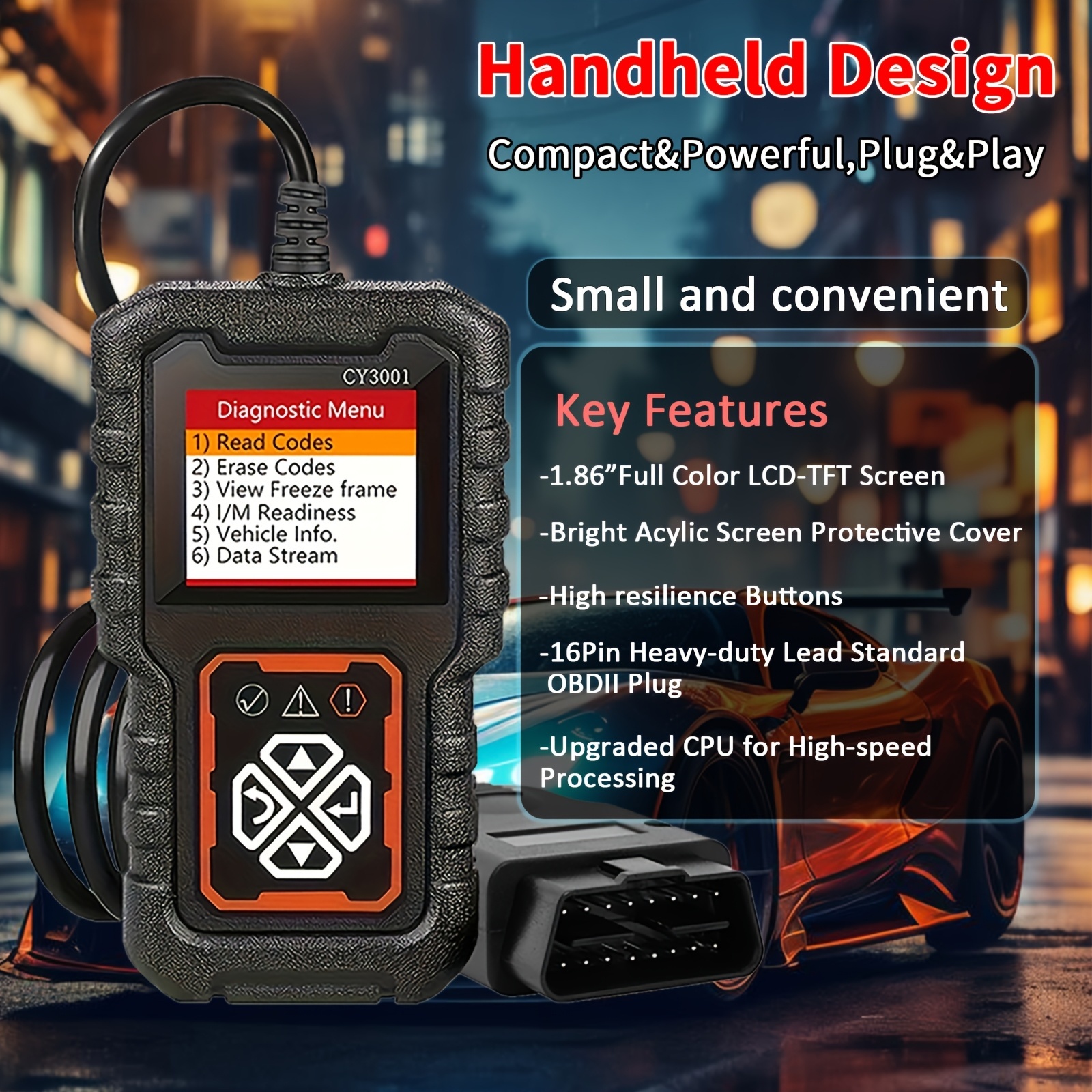 2025 New Car Obd2 Scanner - Co – Car Accessories Must Have recenzja i cena