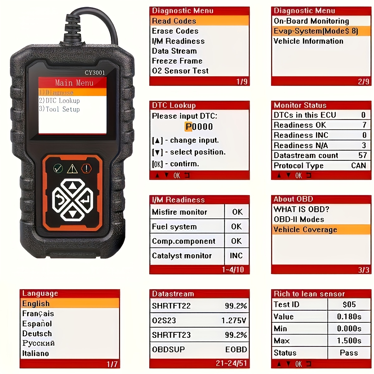2025 New Car Obd2 Scanner - Co – Car Accessories Must Have recenzja i cena