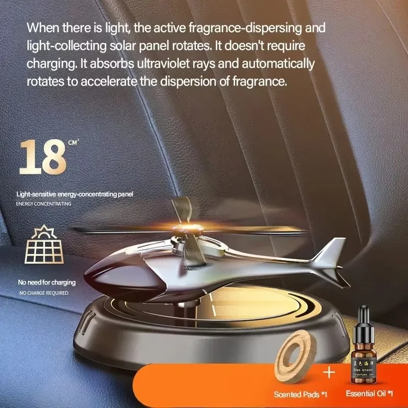 Solar Powered Helicopter Car A – Car Accessories App recenzja i cena