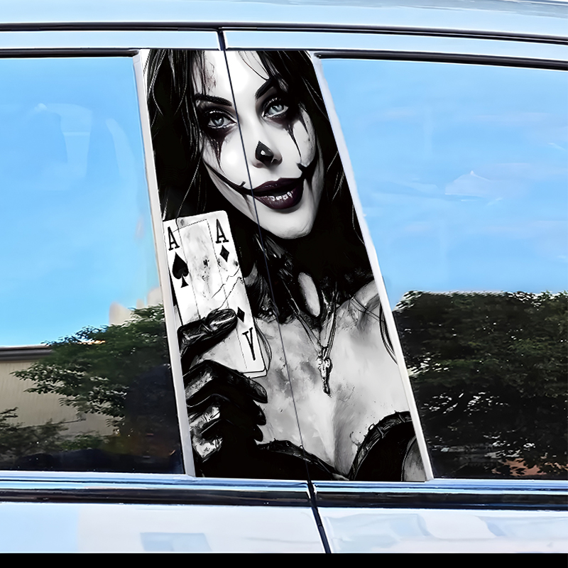 2pcs car B-pillar stickers Jok – Car Accessories Must Have recenzja i cena