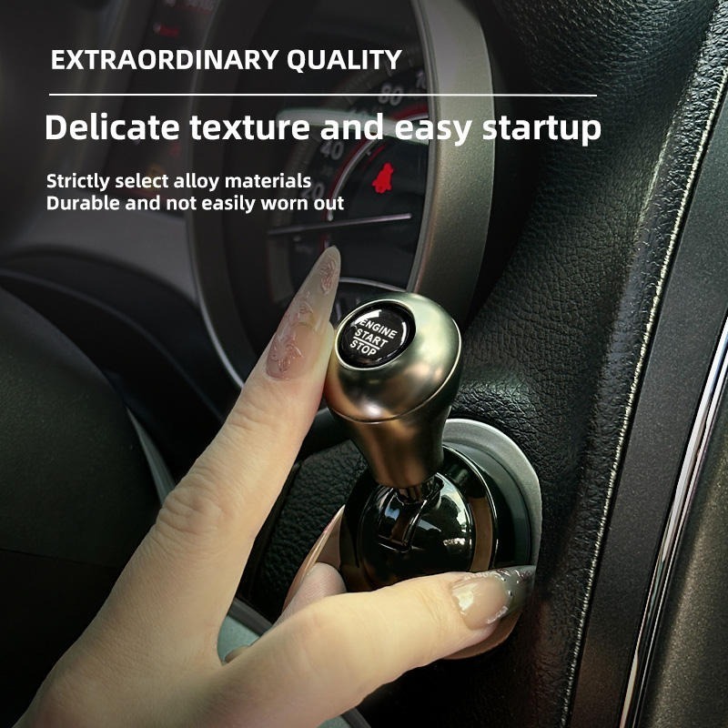 Car One-Touch Start Button wit – Car Accessories App recenzja i cena