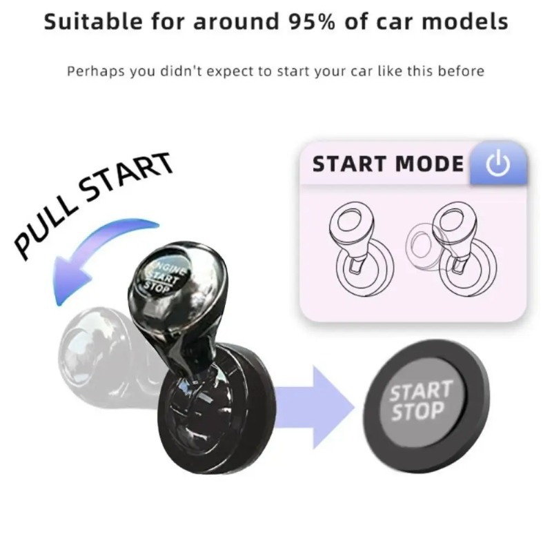 Car One-Touch Start Button wit – Car Accessories App recenzja i cena