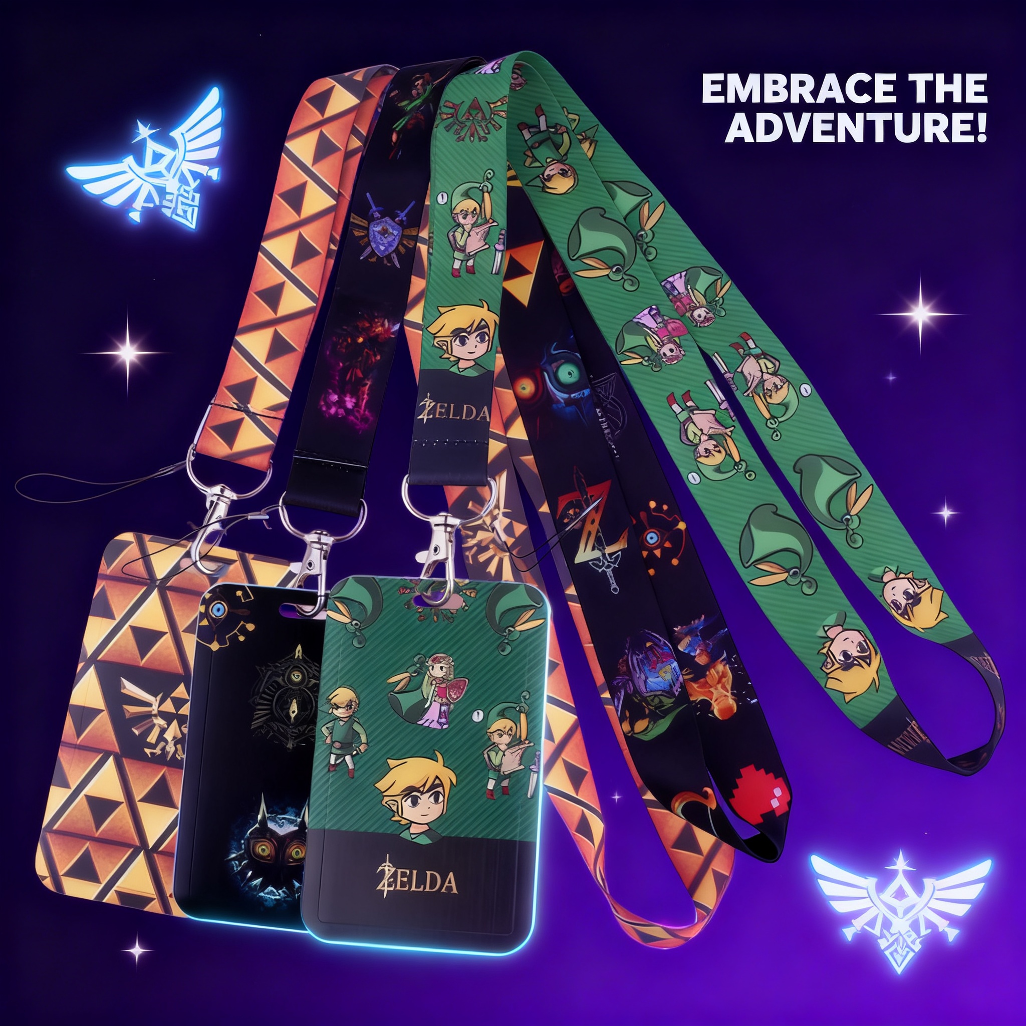 Cartoon Game Lanyards for Key  – Car Accessories Hanging recenzja i cena