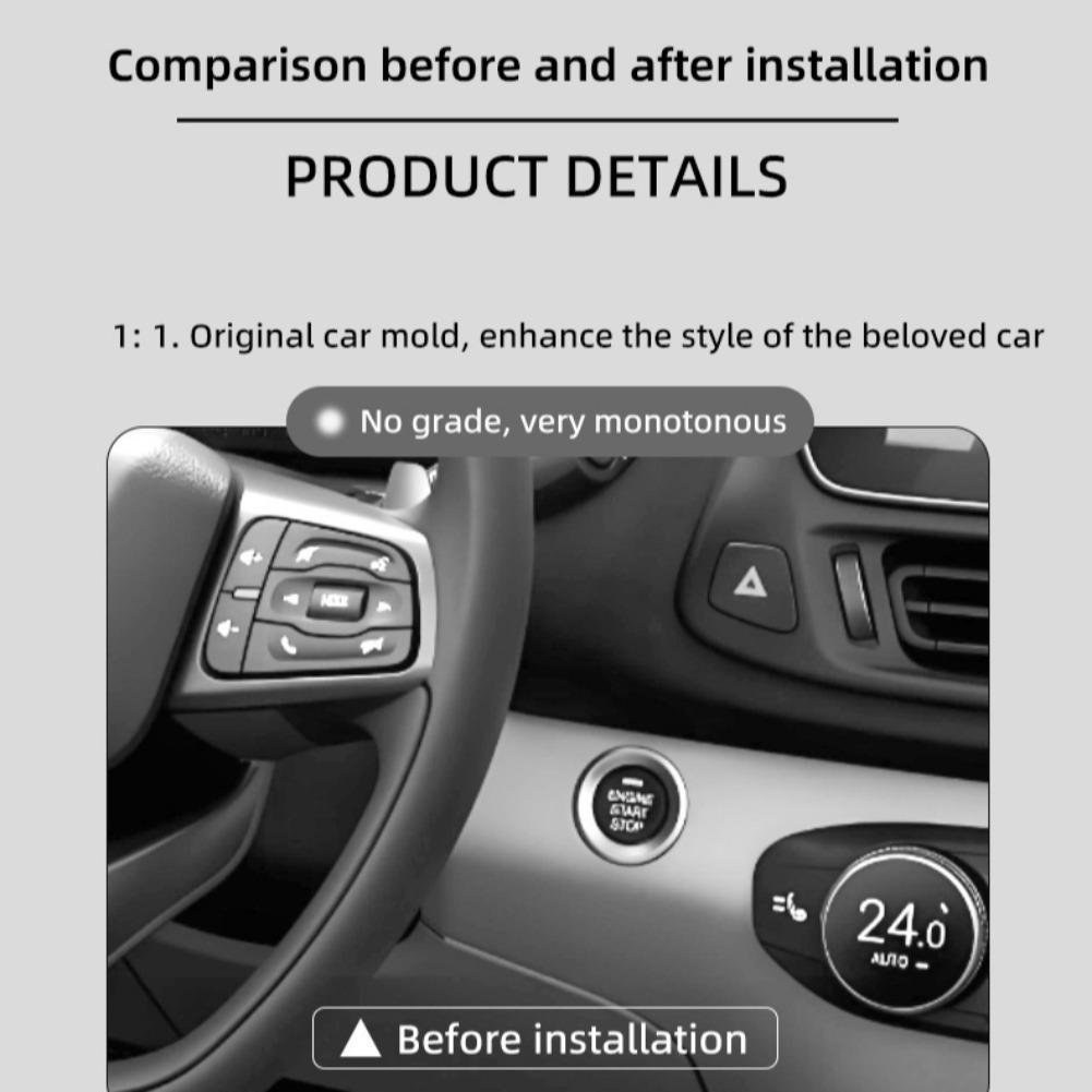 1PC Car One-Touch Start Button – Car Accessories App recenzja i cena
